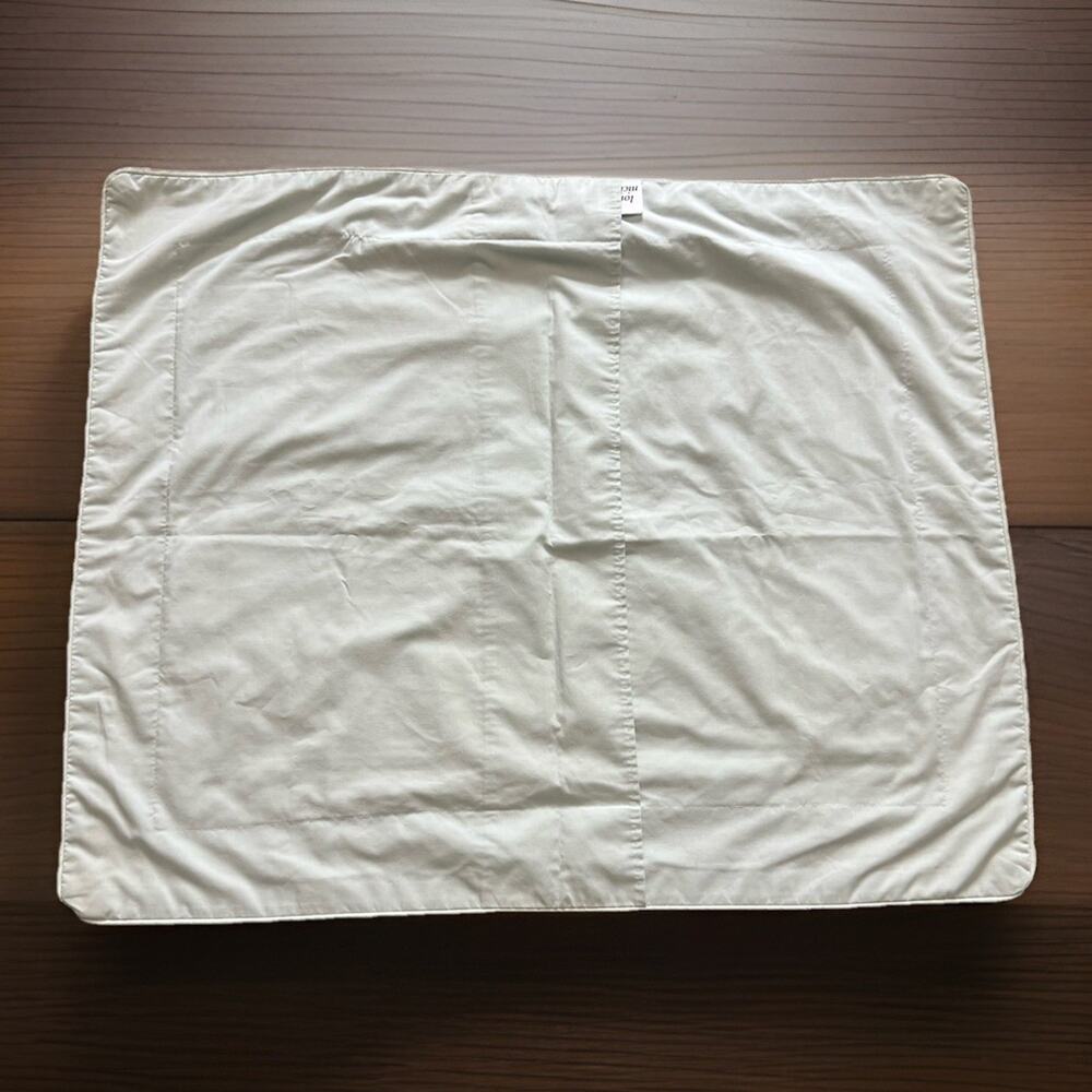 Vintage Louis Nichole Pillow Sham Mint Green Ivory Lace Romantic Cottagecore - Picture 4 of 6
